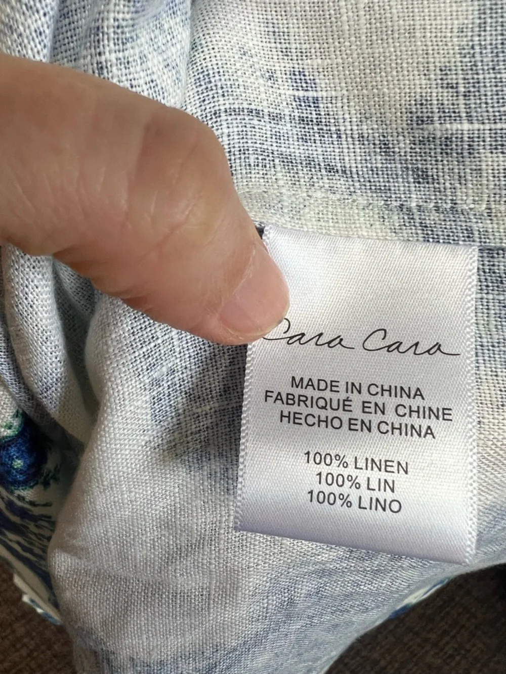 Cara Cara Chani Dress in Peacock Blue, Size Medium - Picture 8 of 11